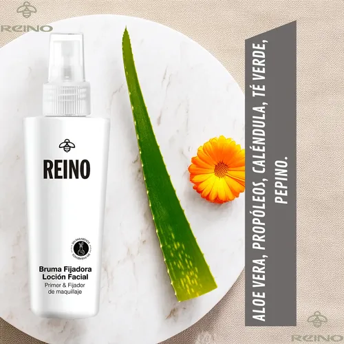 Bruma Fijadora Maquillaje Hidrata Y Refresca 65 Ml Reino
