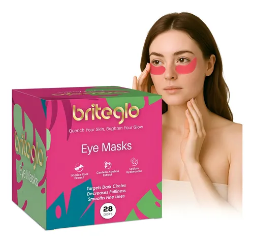 Parches Briteglo Para Ojos Hinchados, Alivio Rápido