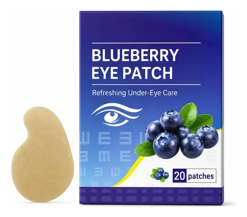 Parches Para Ojeras Con Arándano, Cuidado Facial 60 Pzs