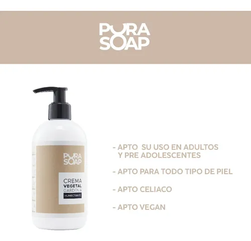 La Mejor Crema Corporal Gardenia Humectante Pura Soap