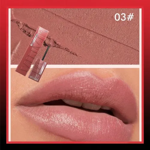 Superstay Ink Vinyl Labial Matte X6 Uni Tei Cosmetica Anmat