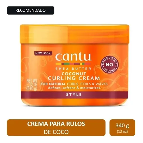 Cantu Crema Definidora de Rizos de Coco Curling 340g