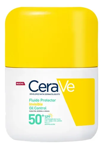 Cerave Protector Solar Fluido Invisible Oil Control Fps50