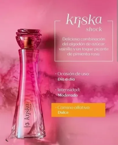 Natura Kriska Shock Edt 100ml Para Mujer Flores Microcentro