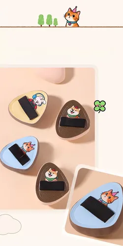 Bonita Esponja De Maquillaje Con Forma De Pulgar, De Doble U