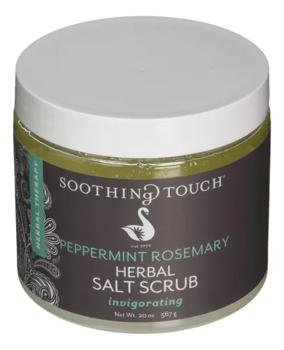 Exfoliante De Sal Herbal Peppermint Rosemary 600 Ml
