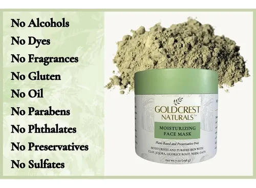 Mascarilla Hidratante Facial Goldcrest Naturals 198g