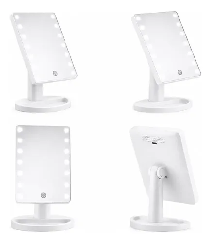 Espejo Con Luz Led Rectangular
