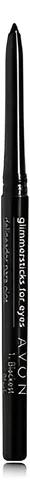Avon True Color Delineador Retráctil De Ojos Negro