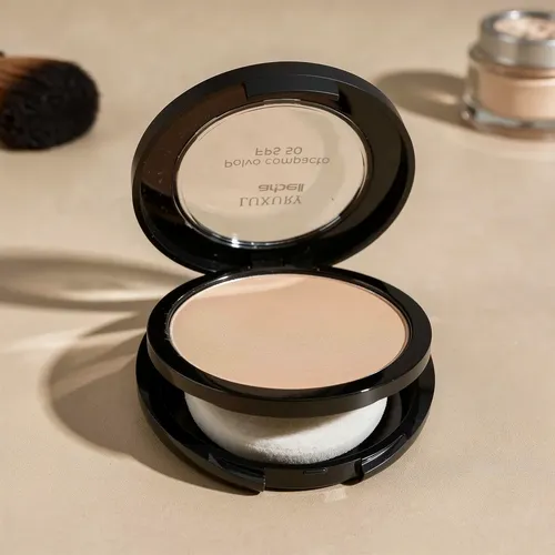 Base Polvo Compacto Claro Fps 50 Luxury Arbell Mate