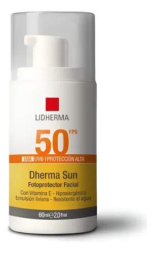 Dherma Sun Fotoprotector Facial Fluido 50fps X60ml