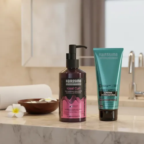 Ideal Curl Y Crema Activadora Curly Motion Hairssime