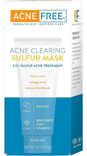Mascarilla Para El Acné Acnefree 1.7oz Pack 3