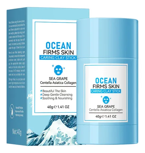 Mascarilla De Barro Facial Limpiadora En Barra Marine Firmin Todo Tipo De Piel
