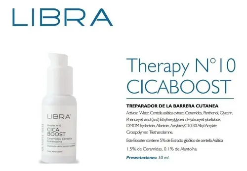 Booster Serum Cica Boost Ceramidas Y Alantonina 50ml Libra