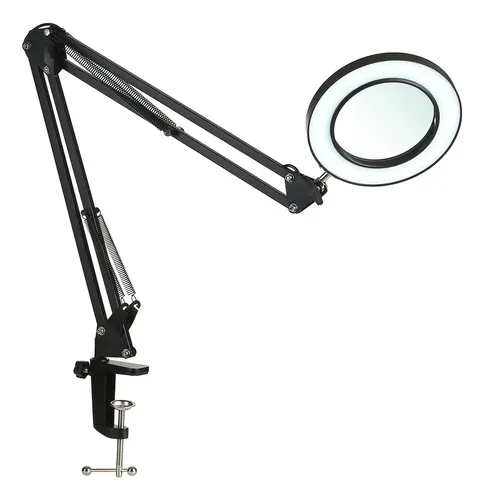 Lámpara De Mesa Led Con Brazo Flexible Para Estudio