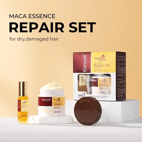 Set De Tratamiento Capilar Karseell Collagen Con Mascarilla