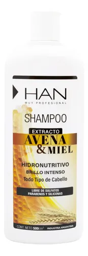Han Kit Avena Miel Shampoo + Acondicionador Reparador 500ml
