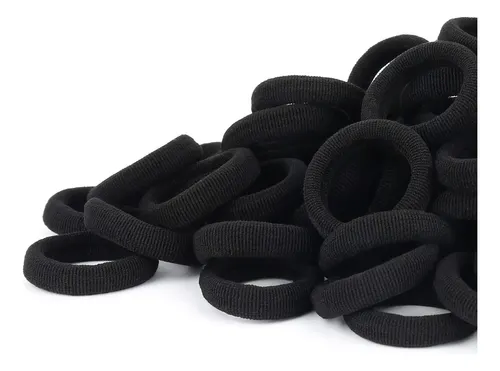 Cintas Para El Pelo Qarwayoc De Algodón Negro Para Niñas, 2,