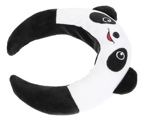 Diadema Pelo De Peluche Panda, Banda Cabello Niñas Y Mujeres