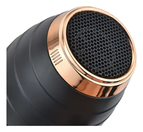 Secador De Pelo 2000w Aire Frio Calor Kanji Beauty Negro