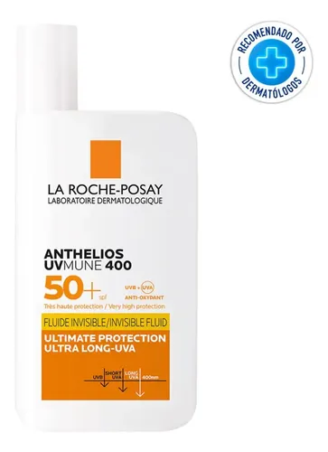 Protector solar La Roche-Posay Anthelios XL FPS 50 Ultra Fluído en shaka-shaka de 50 mL