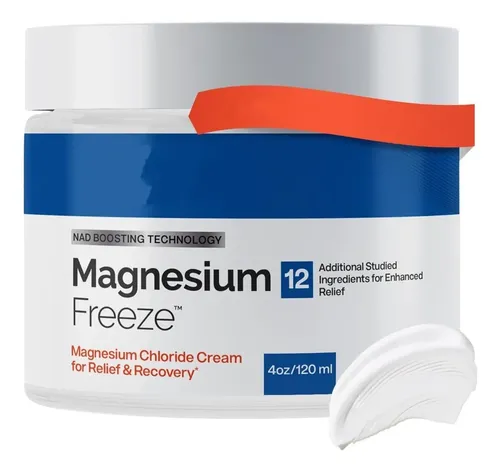 .-sa[crema De Magnesio Freeze: Alivio Muscular Recuperacións