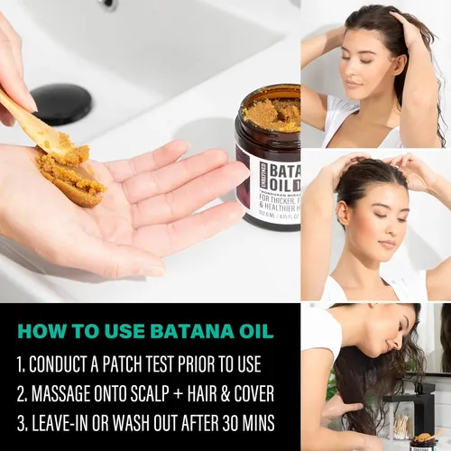 Aceite De Batana Sin Refinar Para El Crecimiento Del Cabello