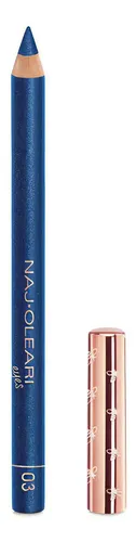 Delineador Lápiz Waterproof Naj Oleari Azul Hortensia Larga Duración