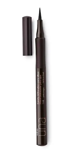 Delineador de ojos fibra Natura Una Delineador en Fibra color negro