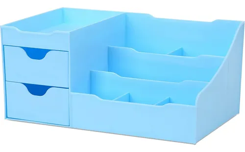 Organizador De Maquillaje Uncluttered Designs Azul