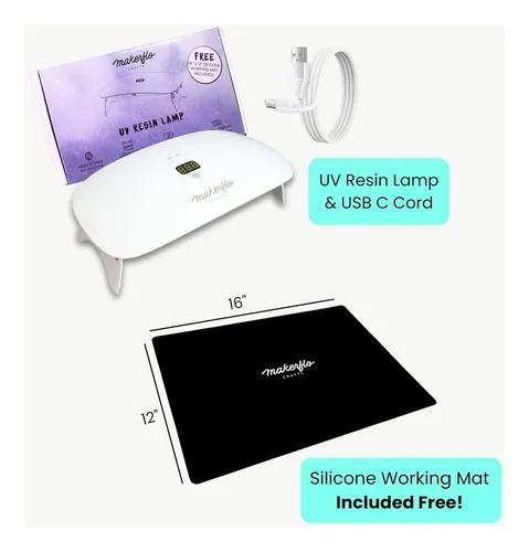 Lámpara Uv 36w Para Resina Con Temporizador Y Usb C