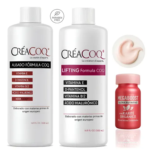 X3 Alisado Nutrición + Boost Fortalecedor + Lifting Colágeno