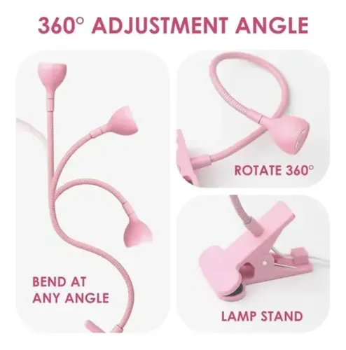 Lampara Para Uñas Uv Led 5w Manicuria Pedicuria Usb Flexible