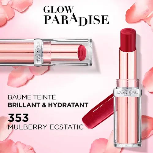 Labial L’Oréal Paris Paradise Balm Tono Mulberry Estatic
