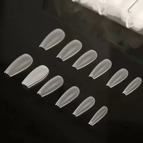 Uñas Postizas Balerina Softgel 120 Unidades 12 Tamaños