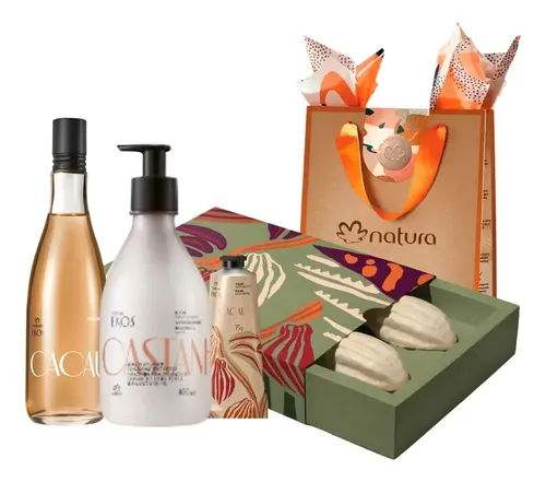 Kit Ekos Cacao Cuidado Corporal Natura – 30% Off – Prt Biene