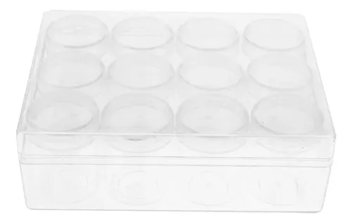 12pcs / 24pcs Recipientes En Cremas Botella De Claro