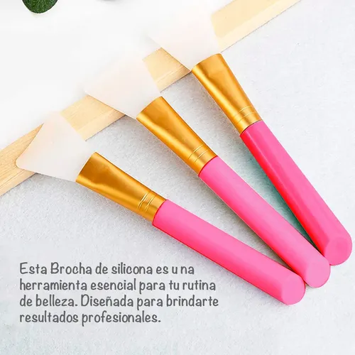 Aplicador Brocha De Silicona Maquillaje