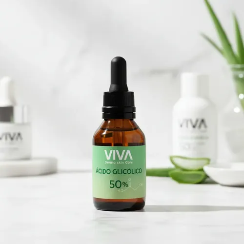Serum Ácido Glicólico 50% Viva Skin Care Peeling Quitamanchas 30ml