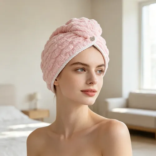 Un Gorro De Baño Cloud Velvet Velvet Dry