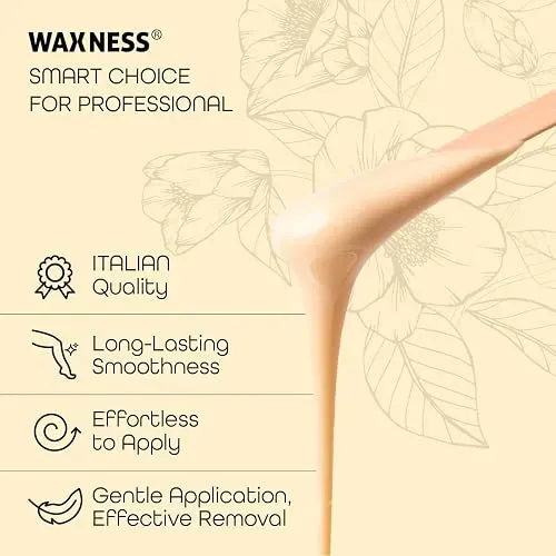 Cera Dura Waxness Film White Tea Cream 1kg Para Depilacion