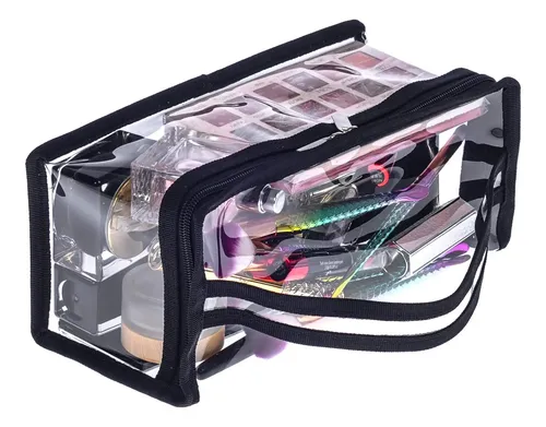 Bolsa De Maquillaje Jula Vance Pequeña Rectangular De Pvc Tr