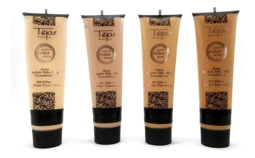 Base Maquillaje Cremosa Tejar Make Up Mate Media 30g Larga Duración