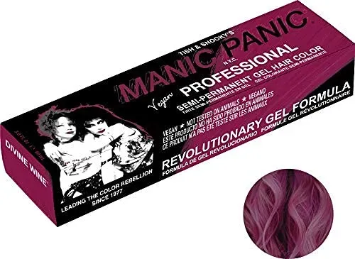 Tinte De Pelo Manic Panic Divine Wine Semipermanente 90 Ml