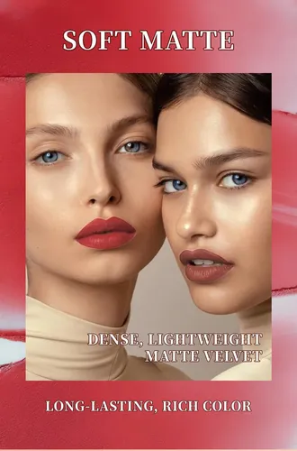 Set De Labios De Larga Duración Con Funda #yi