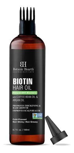 Aceite Capilar Botanic Hearth Biotina Fortalecedor 198ml