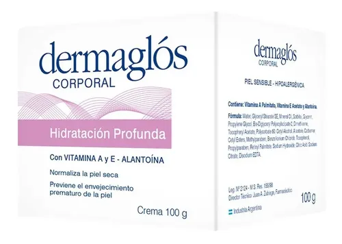 Dermaglos Corporal Hidratante Profunda. Cont. 100gr
