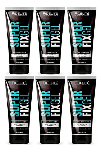 Fidelite 6 Super Fix Gel Modelador Fijacion Extrema 230 3c