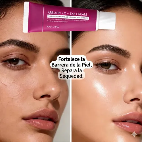 Crema Facial Despigmentante Con Ácido Tranexámico Y Arbutina